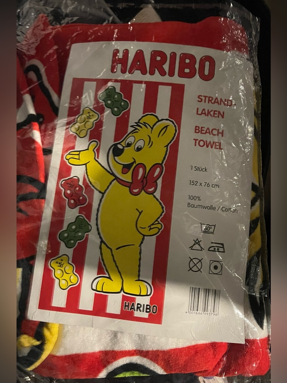 Haribo Gummy Bear Beach Towel